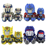 Transformers Bumblebee pehme m&auml;nguasi robot t&auml;idisloom s&uuml;nnip&auml;evakingitus lastele pehme kaisutatav 30cm 20cm/120g