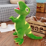 1 tk 45cm-160cm Dinosaurus Pl&uuml;&uuml;s M&auml;nguasi T&auml;idisega Pl&uuml;&uuml;s T-Rex Padi Poiste M&auml;nguasi Suur Suurus Dinosaurus Pehme Nukk S&uuml;nnip&auml;evakink Lastele 60cm roheline