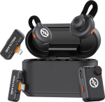Hollyland Lark M2S Ultimate Combo (Kaamera RX + USB-C RX + Lightning RX) &ndash; Traadita klipsmikrofon iPhone'i, kaamera, Androidi ja arvuti jaoks