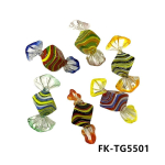 6tk Vanaaegne Murano Klaasist Kommid Kommid Unikaalne Kodu Lauaplaadi Kaunistus Ehted Pulmapidu Kingitus Puhkus Uus Aasta J&otilde;ulukingitused about 5.5cm 6pcs beige