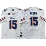Florida Gators Vintage Kolledži Jalgpalli S&auml;rk Tikitud Retro Treeningvorm Meeste Puuvillasegu XL blue