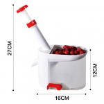 Uudne Cherry Pitter Seed Remover Stone Picker Nuclear Corer konteineriga Creative Vegetable Tool