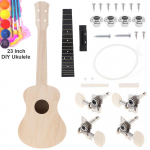 23-tolline Ukulele DIY Kit kontsert Hawaii kitarr k&auml;sitsi maalimiseks