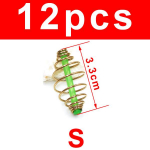 Bimoo 12PCS Method Feeder s&ouml;&ouml;dapuur karpkalap&uuml;&uuml;gi platvormile merevee p&otilde;hja platvormide valmistamise tarvikud S