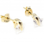 Les Tr&eacute;sors De Lily [G1987] &ndash; valge kullaga kaetud  inventive Stars  k&otilde;rvar&otilde;ngad valge