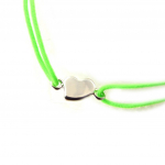 Altesse [K4558] - Bracelet Argent 'Love' vert roheline
