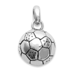 Les Tr&eacute;sors De Lily [N1802] - h&otilde;bedane  Football  h&otilde;bedane ripats (roodiumiga kaetud) - 10 mm h&otilde;be