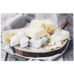 Les Tr&eacute;sors De Lily [Q3570] - l&otilde;ikelaud / klaasist alusalus  Fromages de France  - 30x20 cm hall