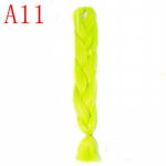 Ombre Hair Jumbo Patsid S&uuml;nteetilised Juuksepikendused Naistele Roosa Punane Sinine Saadaval 102 v&auml;rvi A11