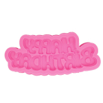 DIY Palju &otilde;nne s&uuml;nnip&auml;evaks kuju Sugarcraft Silikoonvormid kiri Chocolate Fondant koogi kaunistamise t&ouml;&ouml;riistad roosa