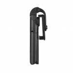 5-osaline pikendatav Selfie Stick integreeritud universaalne telefonihoidja lauapealne statiiv koos BT kaugjuhtimispuldiga valge