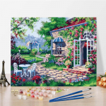 Digitaalne &otilde;limaal L&otilde;uendinumbrid Numbrite maalimine &Otilde;limaal K&auml;sitsi valmistatud isetegemise maal numbrite j&auml;rgi 40x50cm no frame