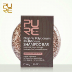 PURC Organic Polygonum &scaron;ampoonipulk 100% PURE ja Polygonum k&auml;sitsi valmistatud k&uuml;lmt&ouml;&ouml;deldud juukse&scaron;ampoon, ei sisalda kemikaale ega s&auml;ilitusaineid