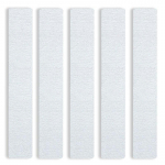 5 tk 100/180 kahepoolsed k&uuml;&uuml;neviilid lihvimispuhver liivapaber manik&uuml;&uuml;ri t&ouml;&ouml;riist hall ristk&uuml;lik