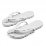 Suvised meeste pl&auml;tud sussid Kiirelt kuivavad vabaajajalatsid Rannasandaalid Libisemiskindlad Kodu Vannituba Kokkupandud hoiususs naistele 43-44 valge