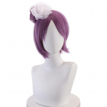 Anime Akatsuki Konan lilla parukas Cosplay kuumakindlad juuksed + paruka m&uuml;ts + juukseaksessuaar Halloweeni peo rollim&auml;ngu rekvisiidid