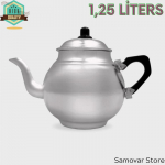 Roostevabast terasest Samovari teekannu soojendaja, k&auml;mping, veekeetja, teekannad, teekomplekt, matkatarbed, kohvimasin 1,25 liters teapot