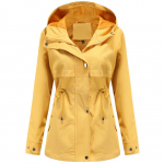 Naiste veekindel jope Trench-mantel matkamiseks &otilde;ues tuulejakk Kerge klassikaline kapuutsiga tuulekindel kerge vihmakindel mantel &otilde;huke &uuml;ler&otilde;ivad vihmariided 2XL