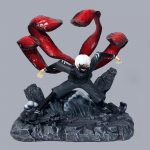 Tokyo Ghoul Ken Kaneki Tegevusfiguur 1/8 M&otilde;&otilde;tkavas V&auml;rvitud Figuur Lahinguversioon Sajajalgne Ken Kaneki PVC Figuur M&auml;nguasi Brinquedos Height 26 cm