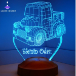 3D-kohandatavad/ veoautoteemalised &ouml;&ouml;lambid Laste esteetiline toakaunistus Lahedad lambid Esteetiline toakaunistus S&uuml;nnip&auml;evakingitused