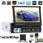 Icreative 9601 7-tolline universaalne Bluetooth-auto AM/FM-raadio audio-video MP5-m&auml;ngija tahavaatekaameraga RDS-tagurdava navigatsiooniga autom&auml;ngija