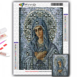 T&auml;ielik 5D Teemantmaal Religioon 5D Teemantmaal Full Round 20X30CM