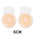 6-10 cm nibuplaaster korduvkasutatav isekleepuv silikoonist rinnanibu kattega rinnahoidja plaaster Naturaalset v&auml;rvi nr 1 nibuplekk aluspesu B