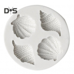 L&otilde;hnatu kooriku vorm korduvkasutatav, kasulik 4 &otilde;&otilde;nsusega kooriku silikoonvorm valge