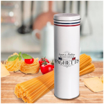 Les Tr&eacute;sors De Lily [A3028] &ndash; metallist spagetikarp 'Le Petit Comptoir' valge (maitsed ja traditsioonid) - 300x85mm valge