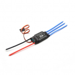 30A harjadeta ESC 2-4S elektrooniline kiirusekontroller XT60 pistik koos 5V 2A BEC 3,5MM banaanipeaga without plug sinine