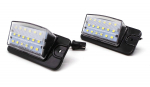 Lampy tablicy rejestracyjnej LED kompatybilne z Nissan, Infiniti 12V Off-Road 2 szt