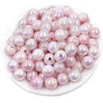 50tk 8/10mm Kahev&auml;rvilised AB v&auml;rvilised &uuml;mmargused helmed moeehted helmestega materjal DIY k&otilde;rvar&otilde;ngad k&auml;ev&otilde;ru kaelakee k&auml;sitsi valmistatud aksessuaarid 8mm