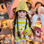 BZDOLL Lifelike 55 cm t&auml;ispehmest silikoonist Reborn Baby Vin&uuml;&uuml;lnukk Printsess Beebidele S&uuml;nnip&auml;evakingitus T&uuml;drukutele Vannim&auml;nguasi