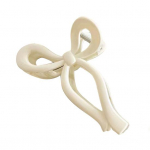 Hai peaklamber Grace Bowknot Design Elegantne keskkonnas&otilde;bralik peakate libisemiskindel &uuml;hev&auml;rviline haiklamber must