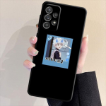 Hunter X Hunter armas telefoni&uuml;mbris Samsung Galaxy A52 A13 A32 A72 A33 A22 A23 A71 A31 A51 A53 A21s A11 must pehme kaanega Samsung A11