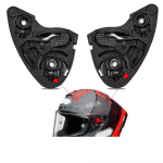 Paar mootorratta kiivri visiiri alus, must Shoei Z7 X14 CWR1 Xspirit RF1200 NXR jaoks