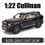 1/22 Scale Cullinan SUV Diecast automudeli m&auml;nguasi, tagasit&otilde;mmatav m&auml;nguasi koos heli ja valgusega lastele V&auml;ikelaste poiste t&uuml;drukute kingituste kollektsioon 1/22-20x7.5x7.3cm