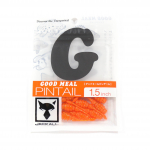 Jackall Soft Lure Good Meal Pintail 1,5 tolli oranž kuldhelves (4839)