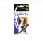Sasame F-345 Kamakura pika varrega konks must, suurus 8/0 (4316)