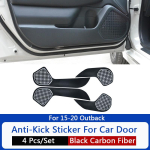 QHCP s&uuml;sinikkiust autoukse k&uuml;lgmine p&otilde;rutusvastane kleebise kaitse Subaru Forester Legacy Outback XV 2013-4 tk For XV 18-20 black