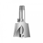 Uusim ninakarvade trimmer roostevabast terasest ninakarvade eemaldaja, k&auml;sitsi trimmitav ninak&otilde;rva vibrissa k&auml;&auml;rid, pestav trimmer, raseerija, naistele 1pcs