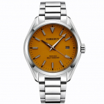 Corgeut 41MM Luksuslik top meeste steriilne sihverplaadiga kell, oranž sihverplaat, h&otilde;bedased k&auml;ed, automaatne kohting, NH35, mehaaniline safiir, mehed elevandiluuvalge