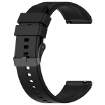 22 mm silikoonist kellarihm OPPO Watch 4 Pro nutikella rihma jaoks OPPO Watch 4 Pro must
