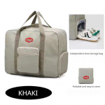 Mugav v&auml;lis&otilde;idukott K&auml;ru kasti rihmaga pagasi k&auml;ekott Suure mahutavusega veekindel kott hoiukott 51*41*20 khaki