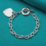 925 h&otilde;bedane s&uuml;damega k&auml;ev&otilde;ru naistele pulmapidu OT keti moeehted 20cm