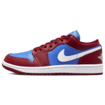 Air Jordan 1 madal s&uuml;gavpunane sinine naiste tossud granaat&otilde;una keskmine-sinine valge DC0774-604 38.5 blue