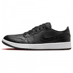 Air Jordan 1 Low Golf Must Krokodill Unisex Tossud Raud-Hall Valge DD9315-003 35.5