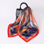 Kvaliteetsed luksuslikud siidist sallid peapael Sallid kaelasall naistele kett siidist sall naiste dekoratiivne sall 90cm