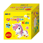 Amos iClay Kids 3 Infant Clay 40p, 400g, Korea m&auml;nguasjatarvikud yellow