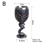 Uus Horn &Otilde;llekruus Terasest vaigust 3D Tankard Kohvi &Otilde;llekruus Joogin&otilde;ud Cup Gothic Wicca Loov Mehe Poiss S&otilde;bra Kingitus